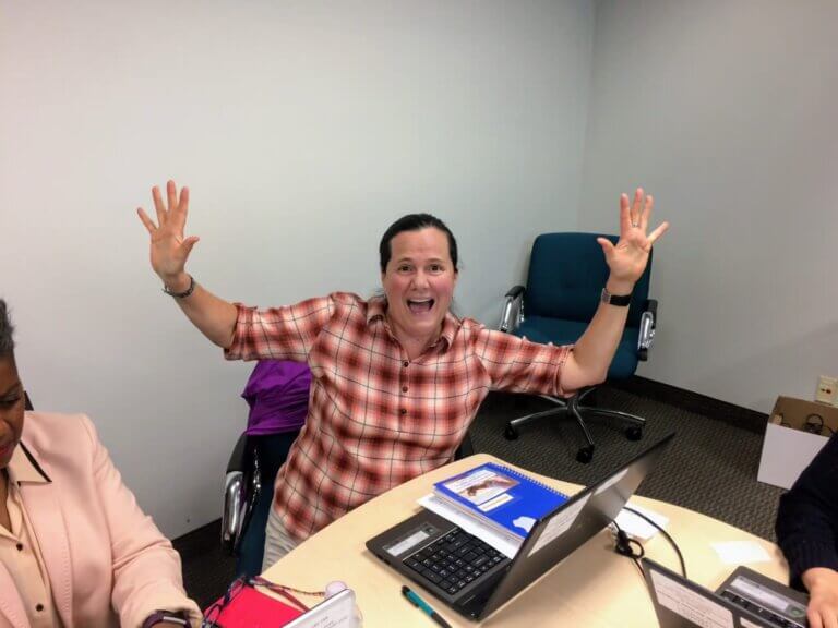 Financial peer coaching creates change