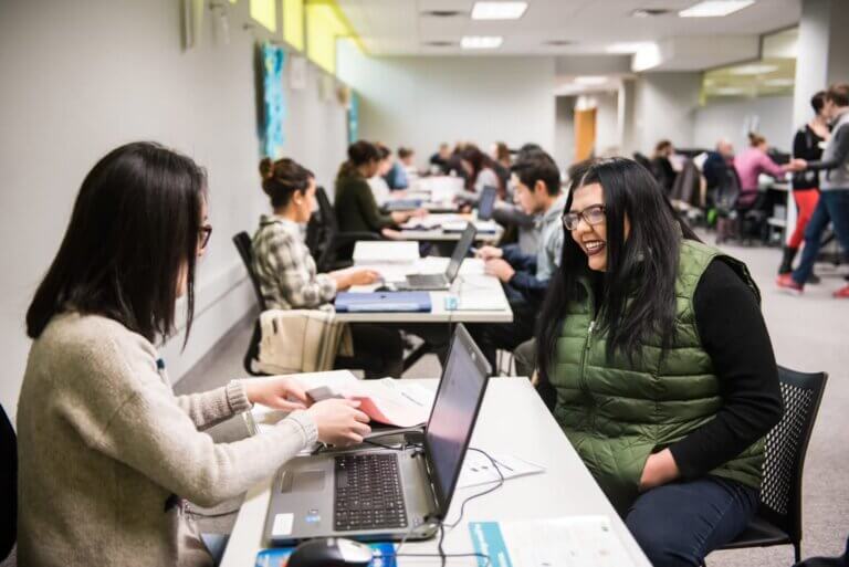 Let one of our 500+ volunteers who love taxes do yours for free this year